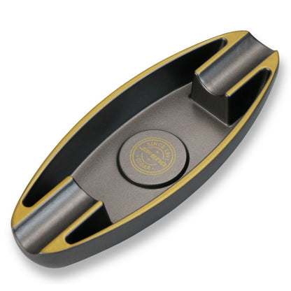 Cigar Ashtray Home Office Light Luxury Double Slot Cigar Accessories