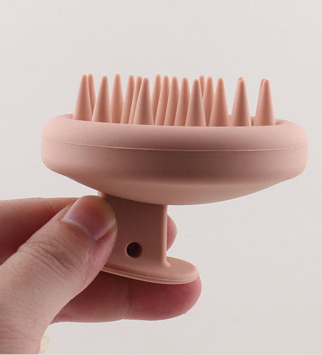 Massage silicone hair brush, head massage comb, scalp cleaning massage brush, hair comb