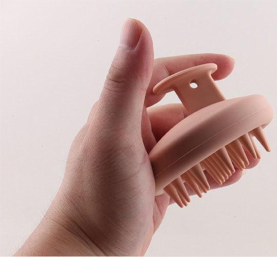 Massage silicone hair brush, head massage comb, scalp cleaning massage brush, hair comb