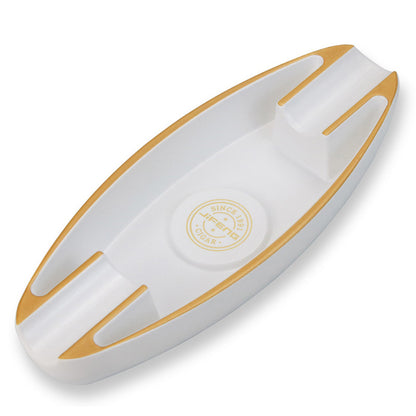 Cigar Ashtray Home Office Light Luxury Double Slot Cigar Accessories